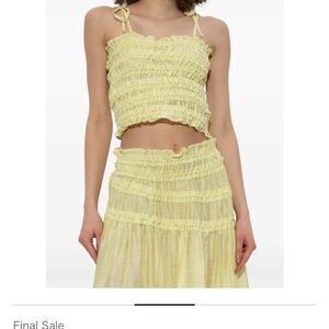 Tory Burch ruched top